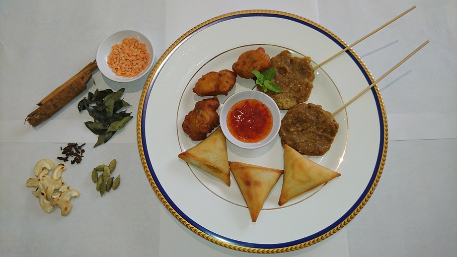 Restaurant indien Rangoli - Entrées